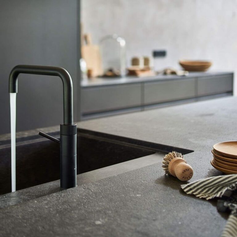 Wasserhahn quooker in schwarz