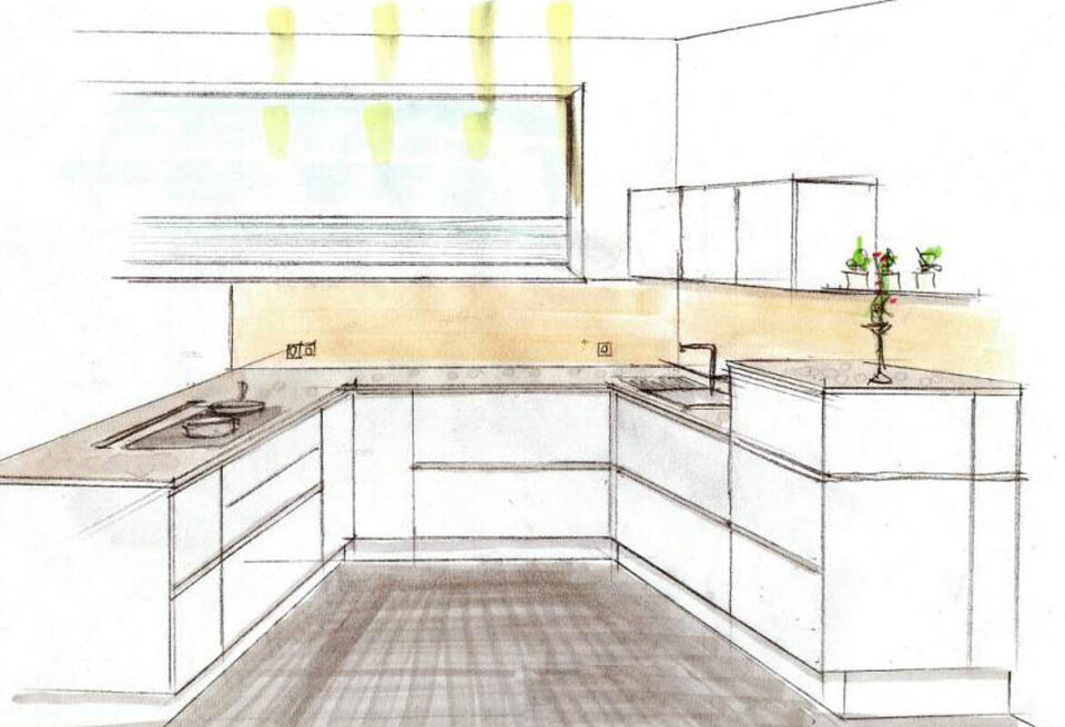 olina Beratung Handskizze